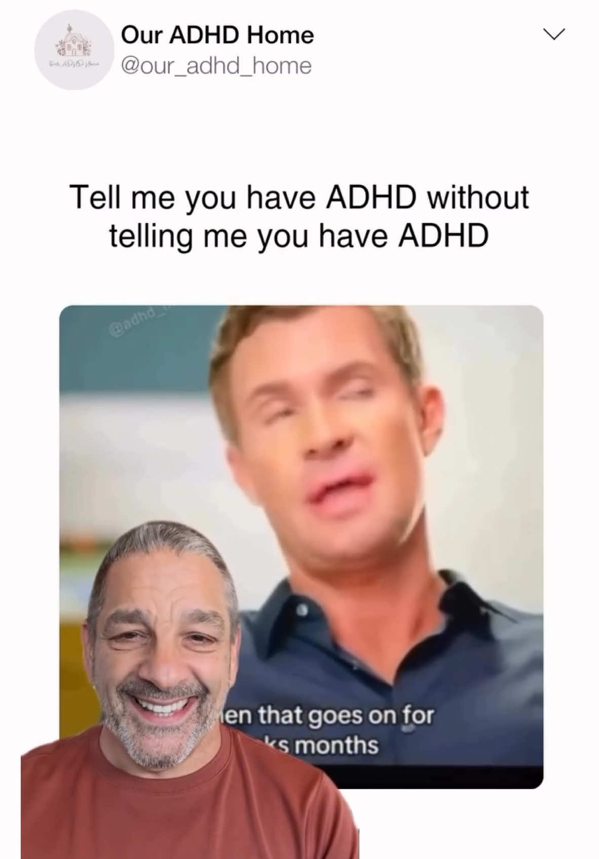 Tell me you have ADHD without telling me you have ADHD. #neurology #adhd #neuroscience #adhders #anxiety #neurodivergent #react 