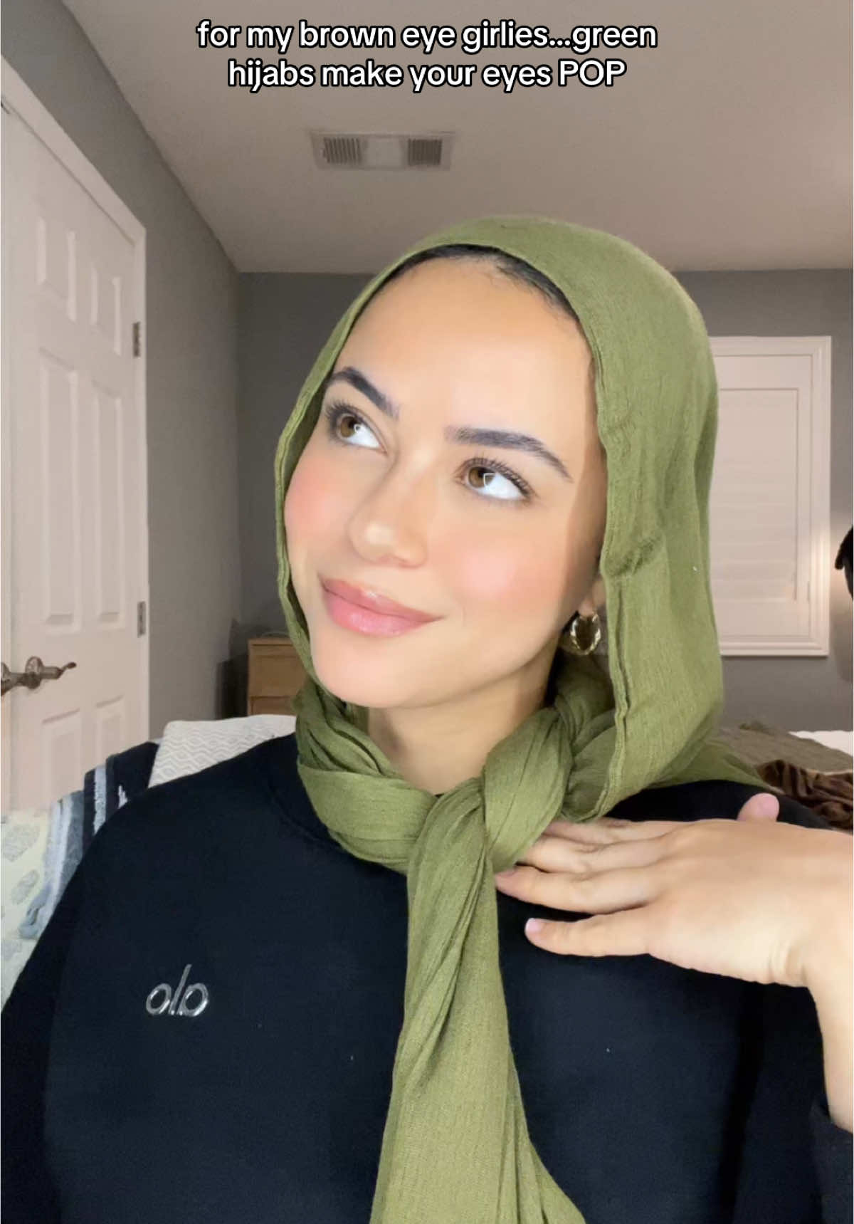 sequioa green is just that girllll #hijab #hijabitiktok #hack 