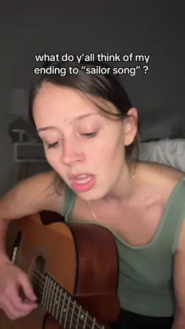 lmk! what song should i do next? 🤍 #sailorsong #music #guitartok #fyp 