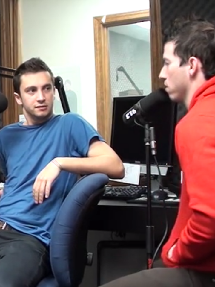 An old video I found while digging through old videos I made during my radio days. This one features an interview in KRSC studios that I did in December 2011 with Tyler Joseph and Josh Dun as the duo Twenty One Pilots to promote their newest album at the time, Regional at Best. It’s the raw footage of the interview, so the audio isn't ideal. The studio version is linked in the description in the YouTube version of this video on my channel. #twentyonepilots