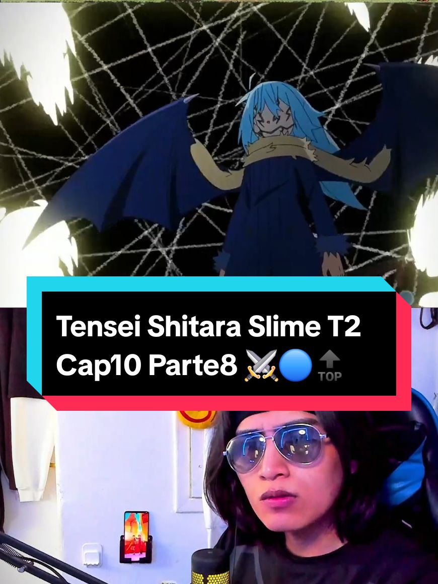 Tensei Shitara Slime T2 Cap10 Español Latino ⚔️🔵🔝 #tenseishitaraslimet2cap10españollatino #tenseishitaraslimedattaken #rimurutempest #tenseishitaraslimedattakenedit #hoytereacciono #anghelo #reaccionandoaanime #animeedit #tenseishitaraslimedattakenseason3 