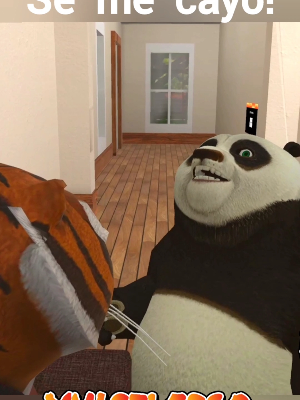 por jalarmela tanto se me cayo .  #PO #OOGWEI #kungfupanda #kungfupanda4 #embaraceavibora #elpajerodragon #PARODIA #parati #fyp #tigresa #Meme #latino