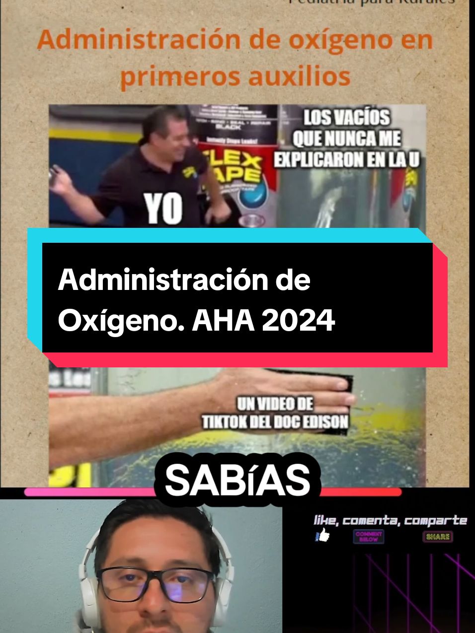 Respuesta a @gabriellanoguera ¿Sabes cómo administrar oxígeno en emergencias? En este video te explico lo básico según la Guía de Primeros Auxilios AHA 2024. 💡 Atención, doctoras y doctores: Estoy organizando charlas privadas en vivo sobre temas clave para tu medicatura rural. Misma metodología que uso aquí en mi cuenta, pero profundizando más en los temas y respondiendo tus dudas en directo ¿Te interesaría participar? Déjame un comentario con los temas que te gustaría aprender. 🔴 No te olvides seguirme y dejar tu comentario estaré gustoso de responder tus dudas. #ruralamazonica #clasesmedicina #internado #estudiantedemedicina #rural #ecuador #rural2024 #rural2025 #primerosauxilios 