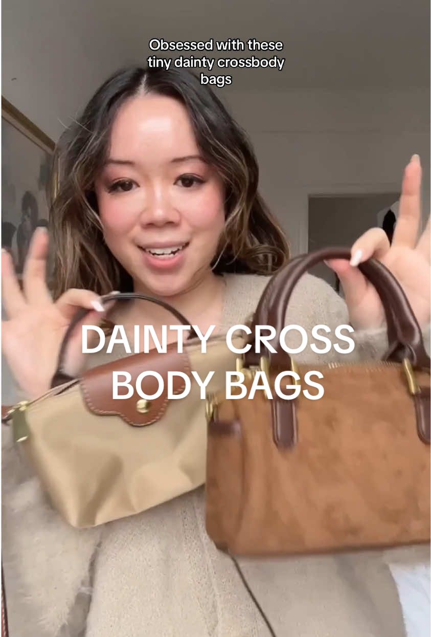 changing the straps on this bag but these are both so cute! I got them on tiktok shop and have gotten loads of compliments do you guys have any other suggestions on cute purses?? #tiktokshopblackfriday #tiktokshopcybermonday #giftguide #TTSdelight #Dealsforyoudays #TikTokShopDealsforyoudays #tiktokshoppurse 