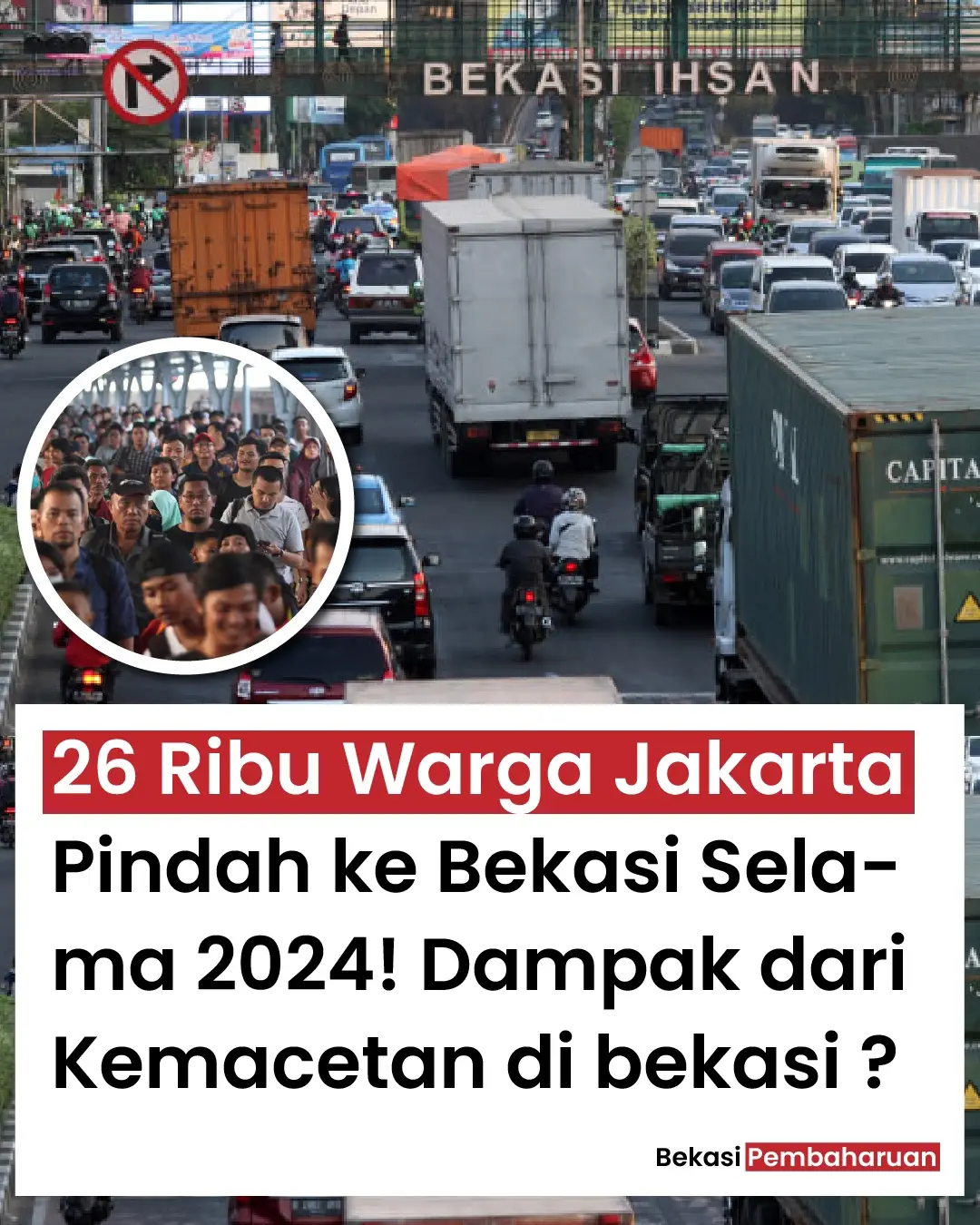 Kota Bekasi sebagai kota penyangga Jakarta ternyata menarik perhatian penduduk yang ada di Jakarta. Dinas Kependudukan dan Catatan Sipil (Disdukcapil) Kota Bekasi mencatat sebanyak 26.000 warga Daerah Khusus Jakarta menjadi warga Kota Bekasi sepanjang tahun 2024. #bekasi #kotabekasi #fyp #jakarta #viral 