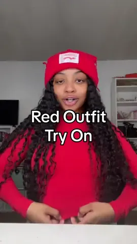 This turned into a try on haul but i love tiktok shop. #fyp #hat #redjacket #tryonhaul #tryon 