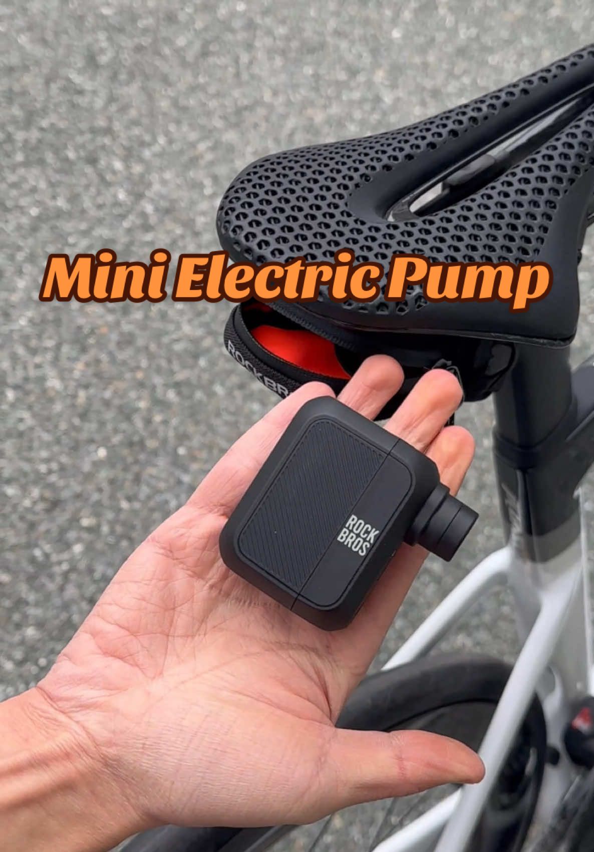 ROCKBROS Bike electric pump 100psi#tiktokshopblackfriday #cycling #pump #bikeaccessories #cyclinglife #bike 