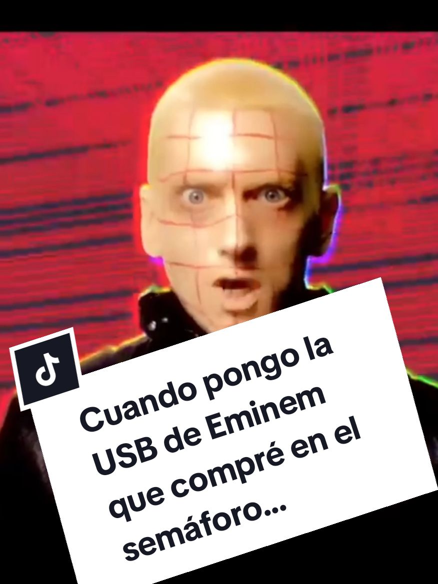 cuando pongo la USB de @eminem  que compré en el semáforo 🚦 #remix #eminem #godrap #humor #edits #laradioturadio 