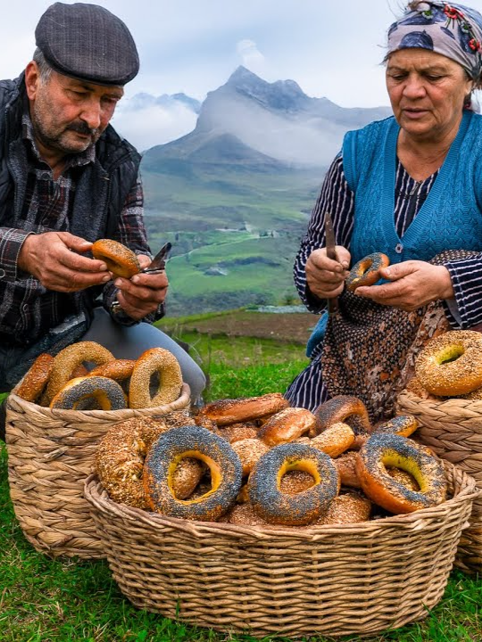 Perfect for Any Occasion! Homemade Hazelnut Bagels #cook #country #countrylife #Vlog #cuisine #recipes #fyp #foryoupage #trending