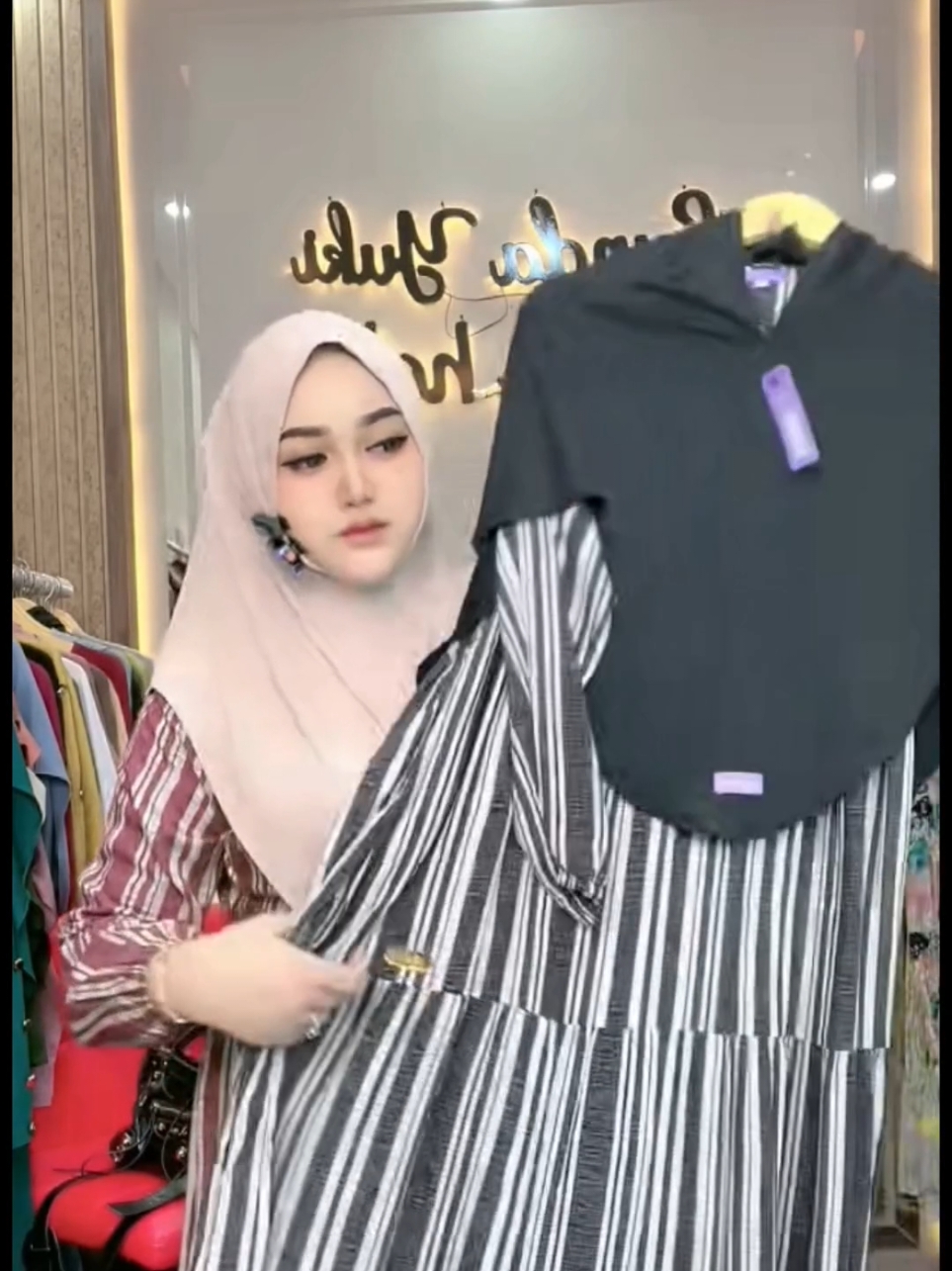 FREE HIJAB Gamis KALISTA Kain Rayon Tebal #gamiskondangan #gamispremium #gamismurah 