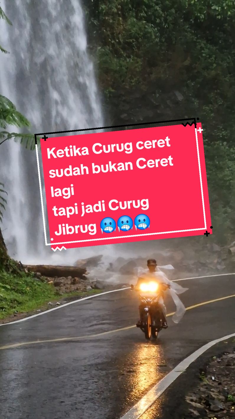 Ketika Curug ceret sudah bukan Ceret lagi tapi jadi Curug Jibrug 🥶🥶🥶 📌Curug Ceret Naringgul #curugceret #naringgul #fyptiktok 