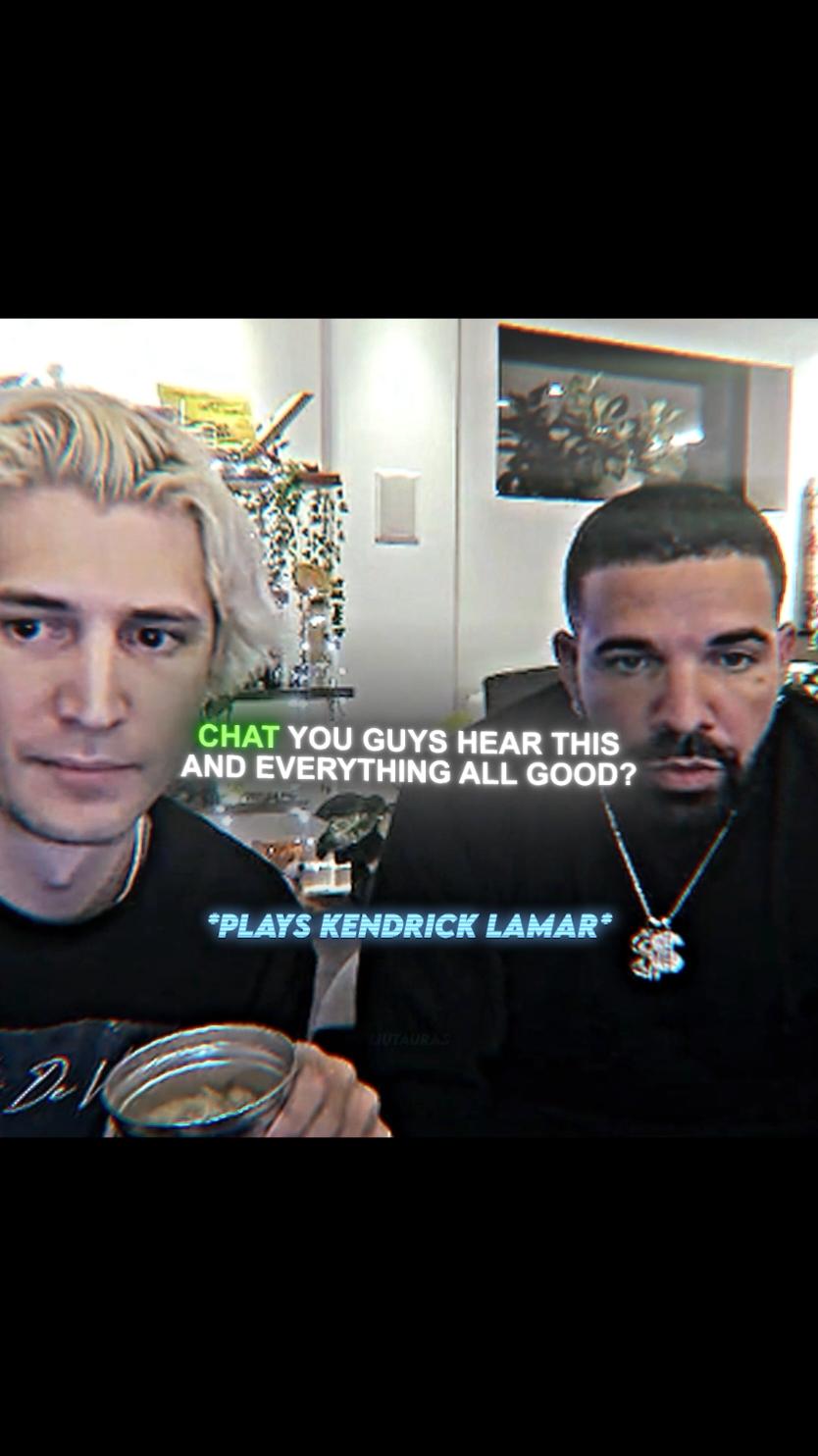 Drake walked out when xQc played Kendrick Lamar on stream 😭 #drake #xqc #edit #fyp #viral #trending 