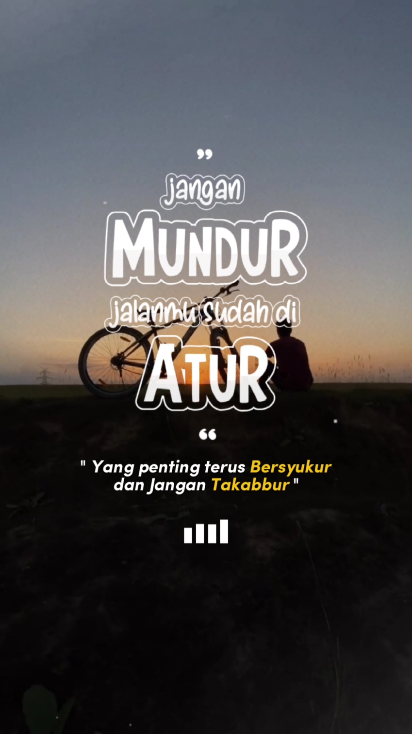 Yang penting terus bersyukur dan jangan takabbur #CapCut #aestheticquotes #quotesofthedays #remindertomyself 