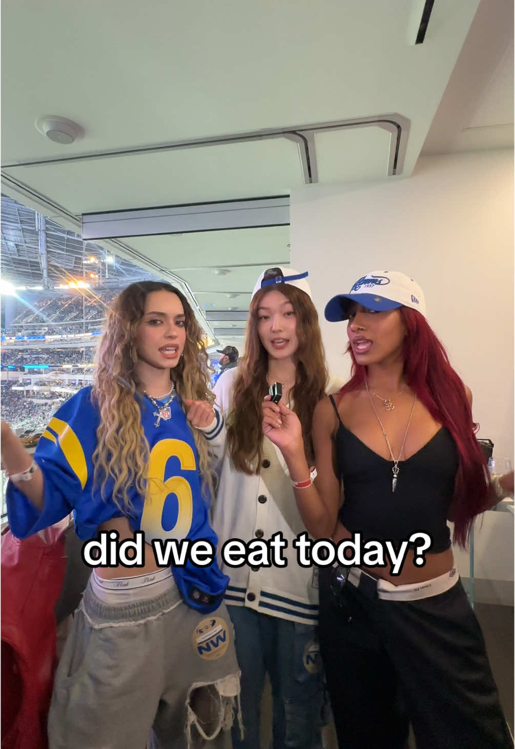 oh yeah they ATE #katseye @KATSEYE #nfl #larams 