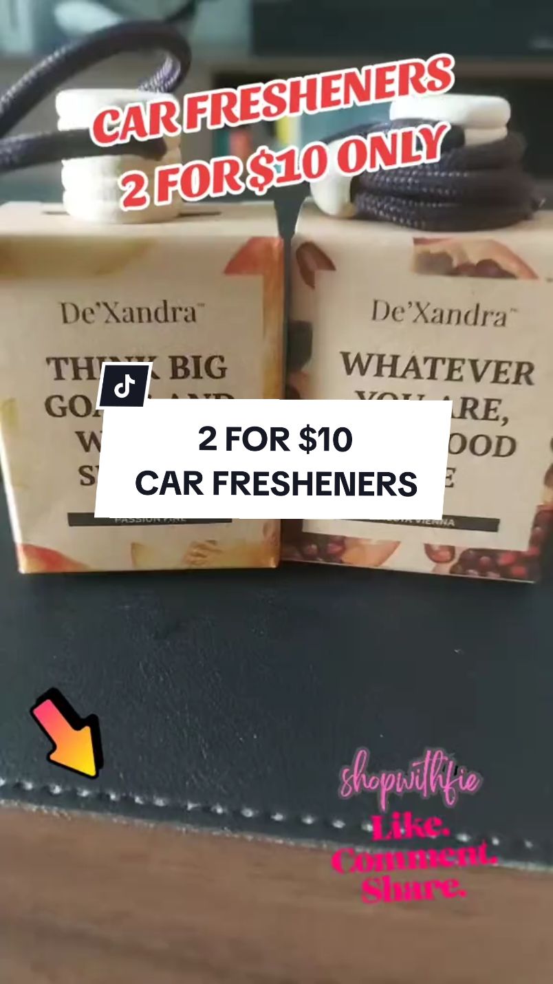 REPEAT PURCHASE DEXANDRA HANGING FRESHENERS ❤️🔥 #fyp #dexandra #carfreshener #diffuser #diffusers #createtowin #TikTokShop #shopwithfie #tiktokshopsg #fypsg #tiktokshopsgsale #weeklywedrush #sgbrandweek #carperfume 