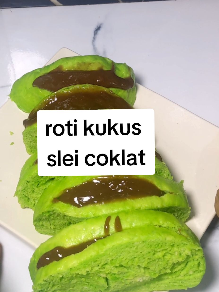 roti kukus slei coklat 