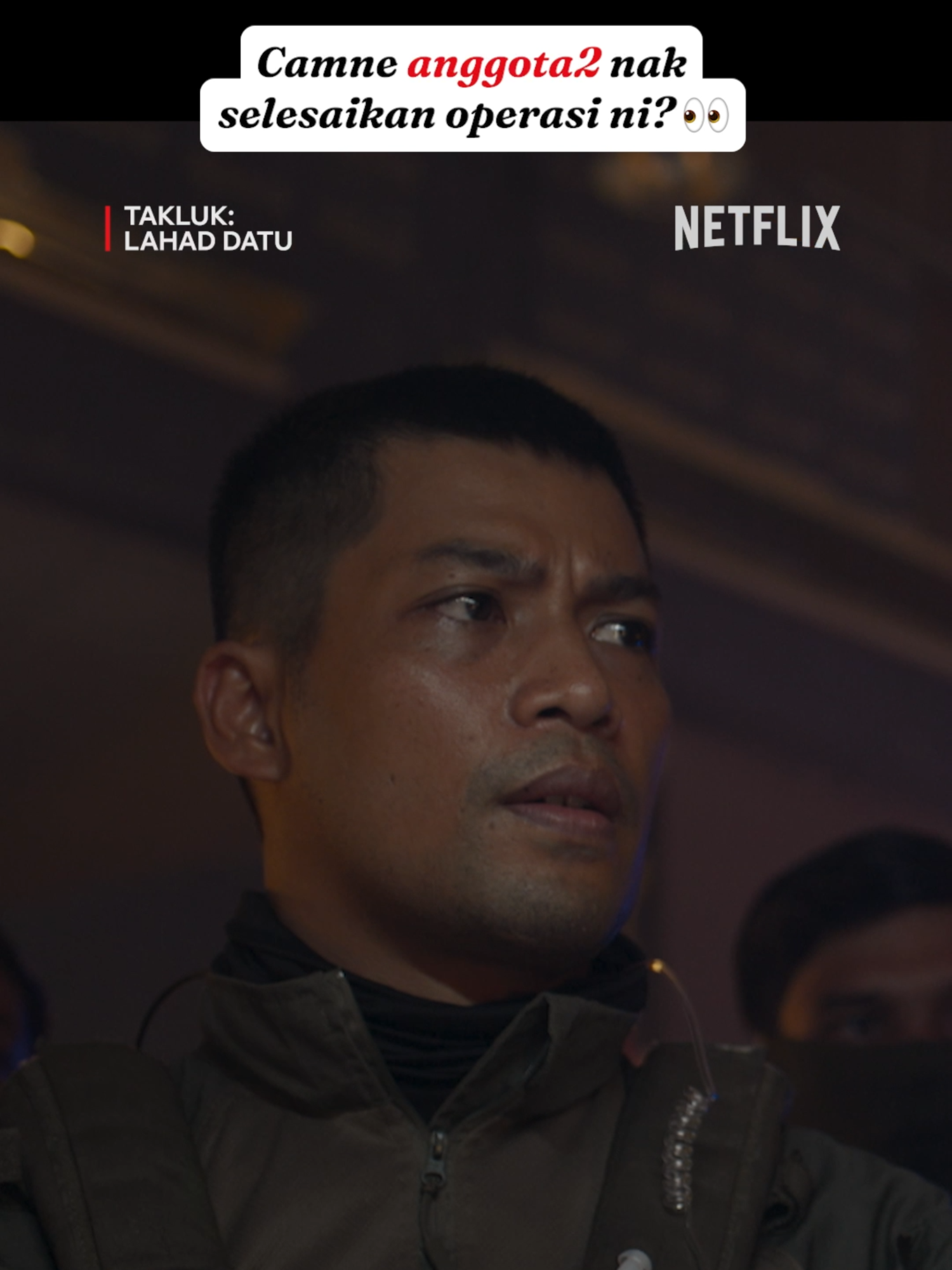 Tak kira apa pun, mereka akan berjuang untuk melindungi negara 🇲🇾 Berdasarkan kisah benar, #takluklahaddatu kini ditayangkan di Netflix. #SembangEntertainment #SembangMovie #NewReleases #Movies #MovieTok #WhatToWatch #MovieRecommendations #NetflixMY #FlixReview