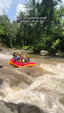 White water rafting is one of the best experiences in Ubud, Bali and is an activity you cannot miss on your trip to Bali 🫶🏼 #ubudbali #baliindonesia #baliactivities #balithingstodo #balitravel #baliitinerary #travelindonesia #whitewaterrafting #quadbike #balibucketlist 
