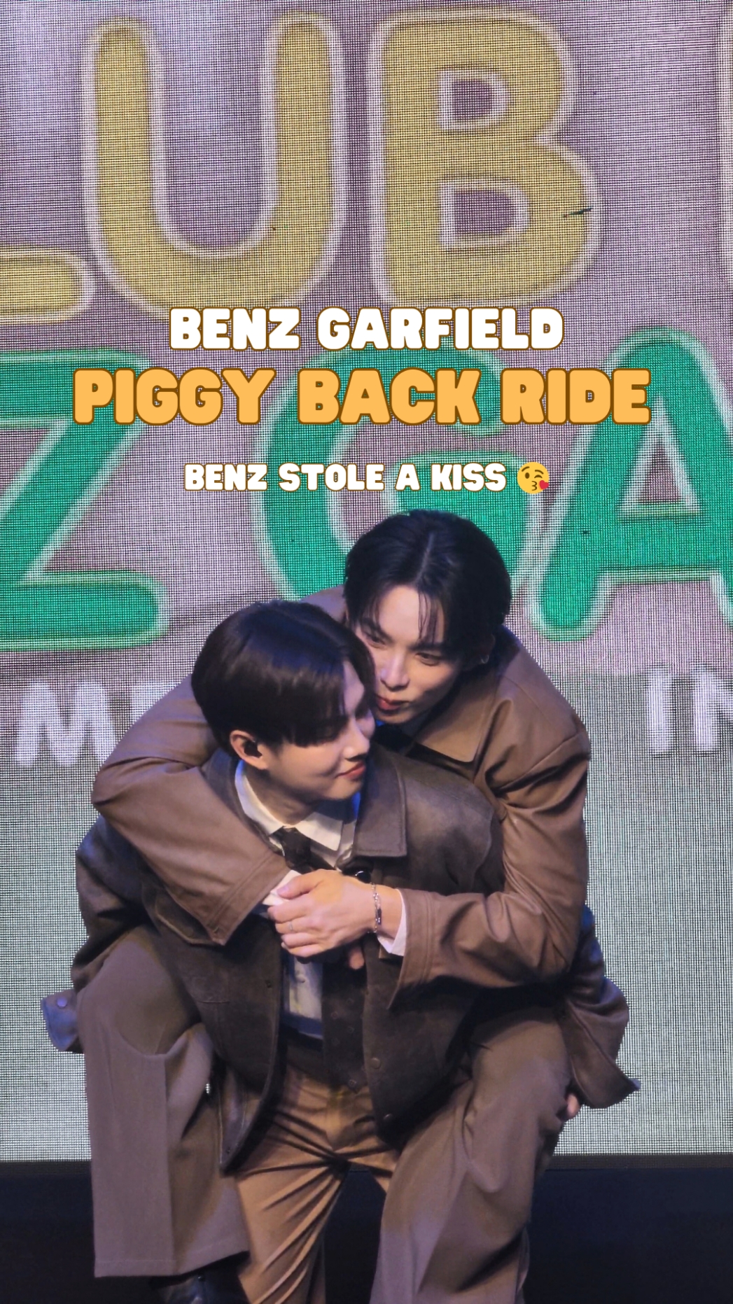 This was @BENZALERT  punishment for losing the money post-it game, but why does it feel like he won with that kiss 😘🫠 @garfinpkk 😊 #sailubponbenzgarfield1stfminmnl #benzgarfield #benzalert #benzatthanin #GarfieldPantach #garfinpkk #LoveNoLongBeans #thaibl #blseries #blfyp #blfrannie #yourblbestie 