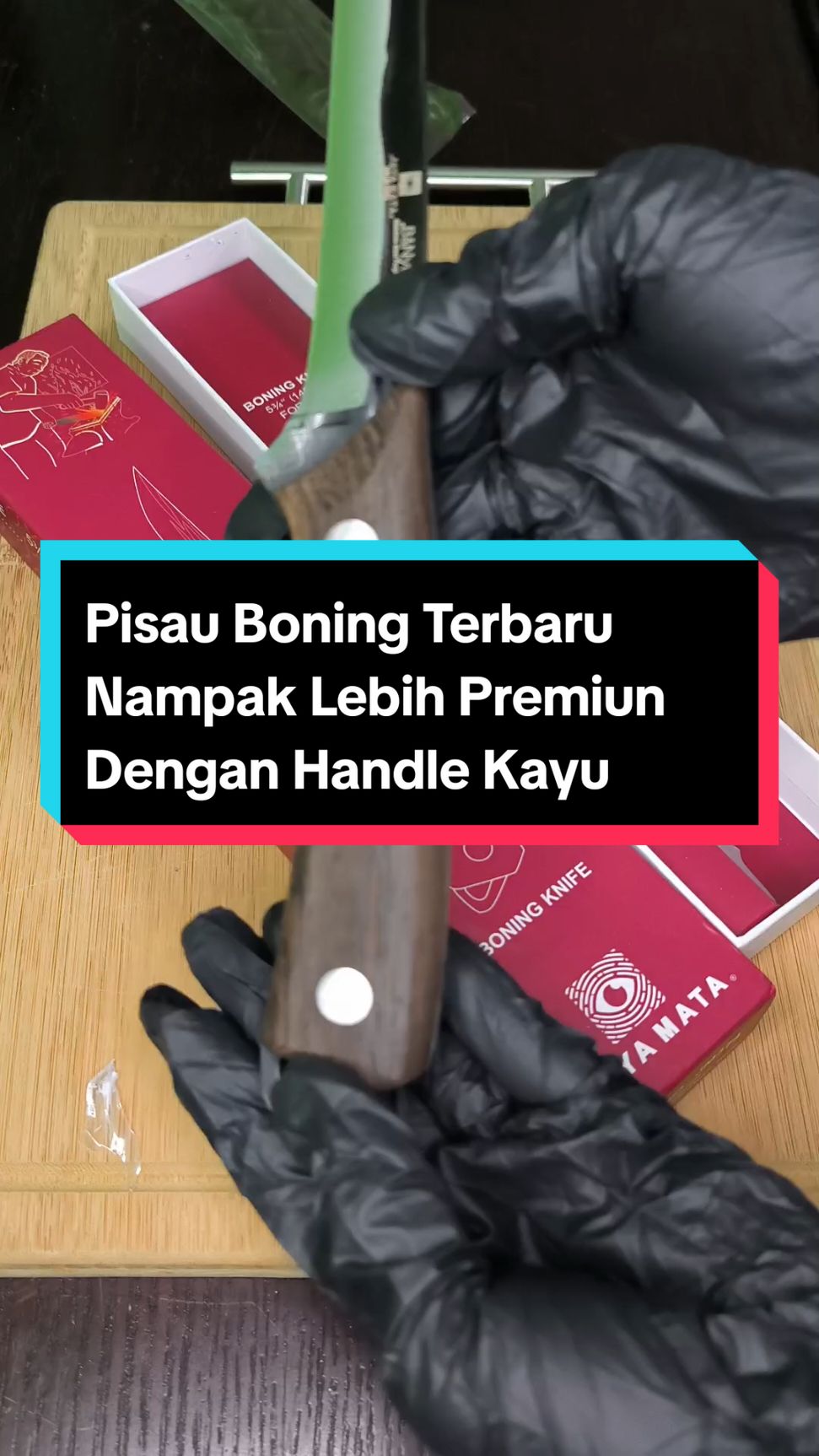 Membalas kepada @jaitakjahat26Pisau Boning Terbaru Nampak Lebih Premiun Dengan Handle Kayu #JAYAMATA 