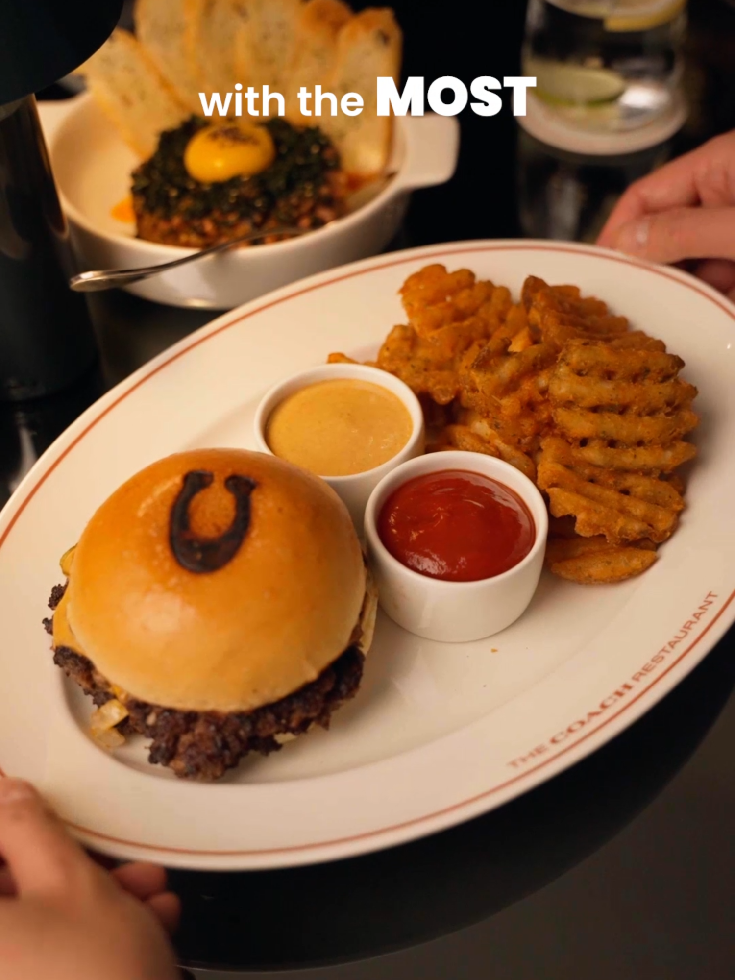 THE FIRST COACH RESTAURANT IN THE WORLD is NOT what I expected. 📍The Coach Restaurant Arjuna Lobby, Grand Indonesia West Mall (inside the Coach store) #coach #thecoachrestaurant #grandindonesia #foodrecs #recommendation #foodies #burger #dryaged #steak #wagyu