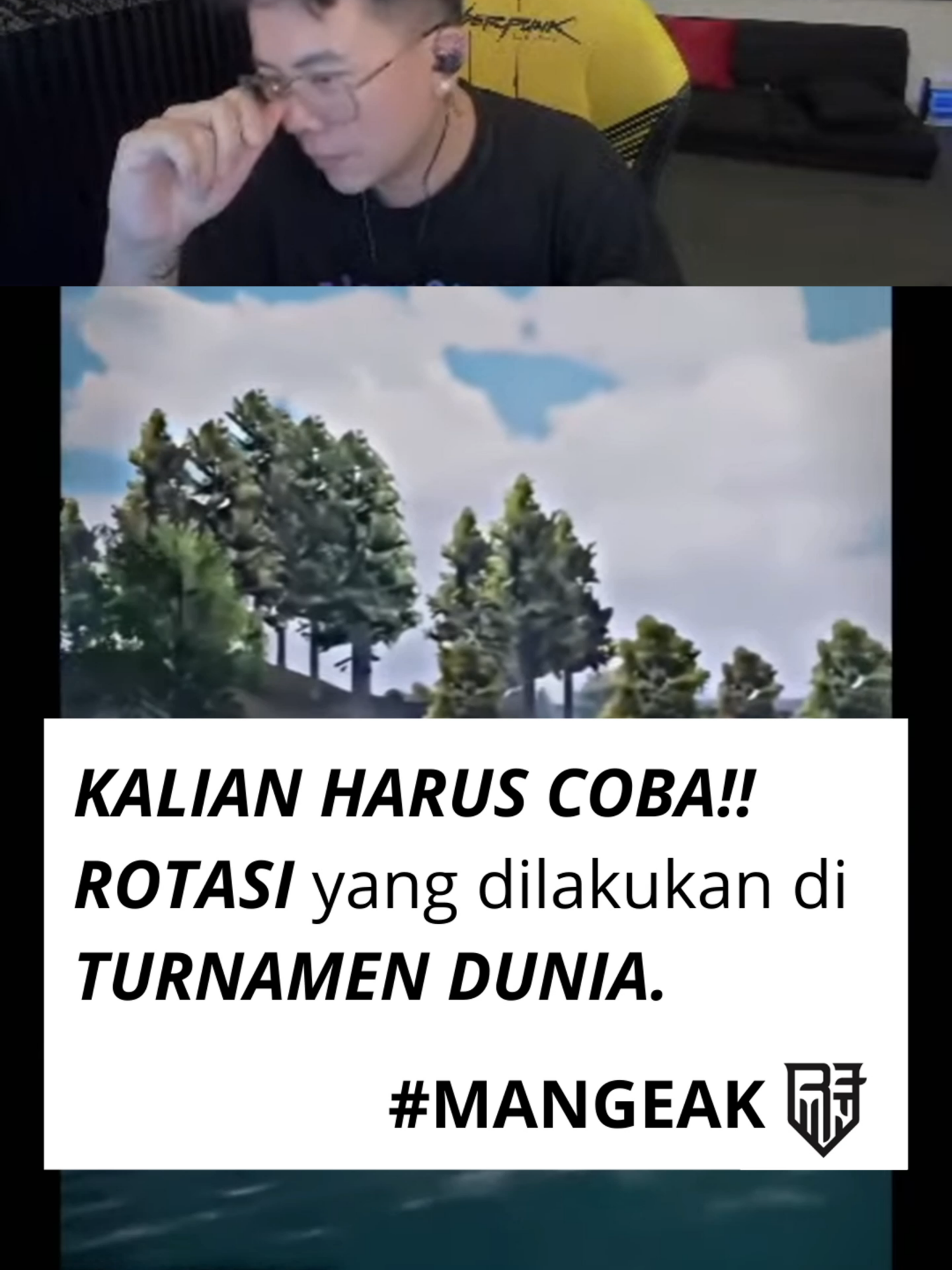 ilmu dari PMGC nih gess . . . #bennymoza #foryou #fyp #reaction #reactionvideo #pubgmobile #pubgmobileindonesia