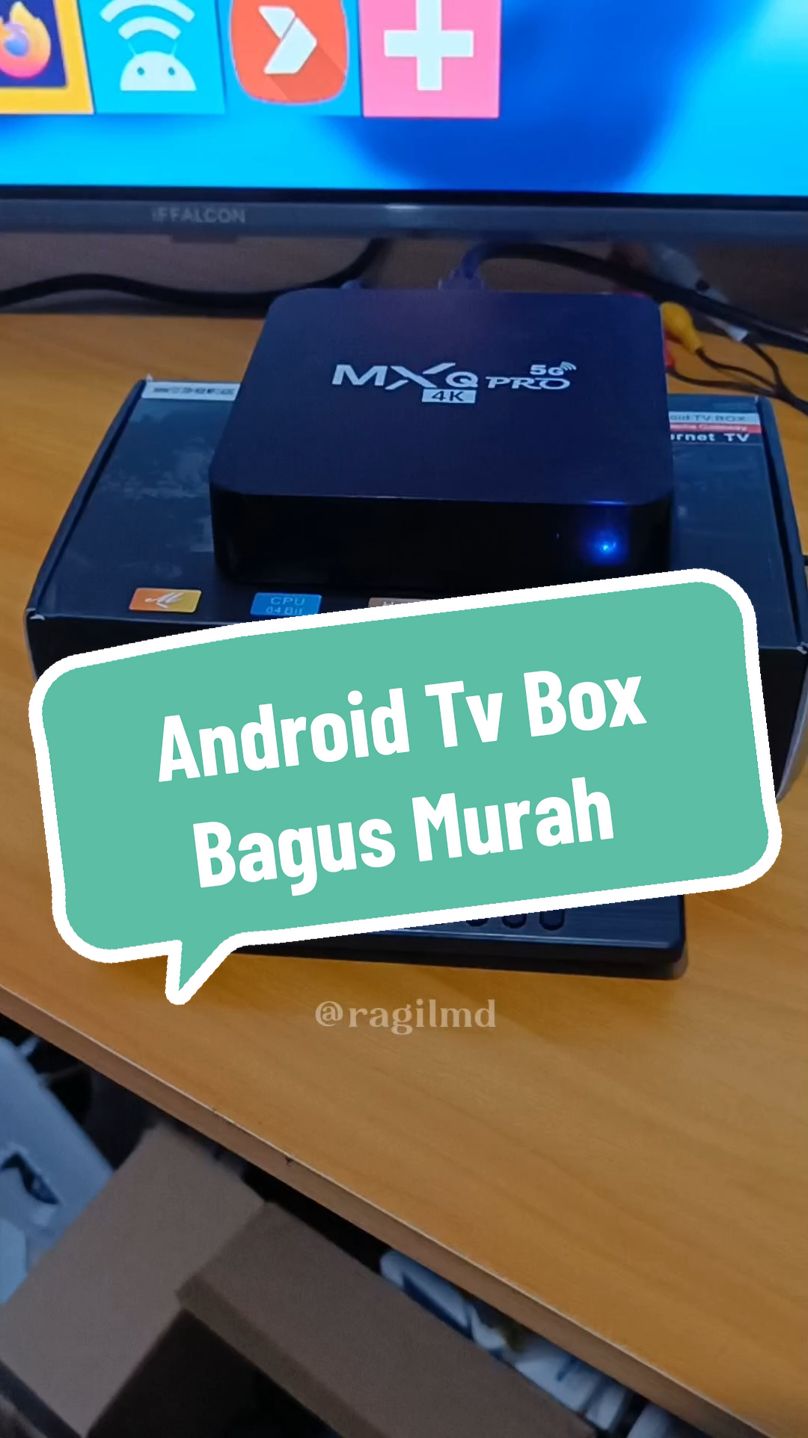 Rekomendasi Android Tv Box Bagus Harga Murah, Android Tv Box MXQ Pro, Android tv box ini ram nya 2GB dan Memori Internal nya 16GB, dan Sistem nya Android 10, bisa Untuk semua jenis Televisi, Tv Tabung, LCD, LED bisa... untuk tv tabung tinggal di belikan kabel RCA 3.1. #androidtvbox #tvbox #tvboxmxqpro4k #tvboxandroid #tvbox4k #CuanTanpaBatas #shoptokopedia #paydaysale #wibgajian #harbolnas 