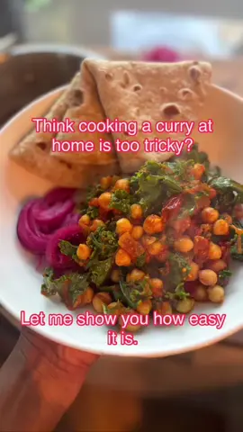 Did you see the simple layers of flavour added at each stage, so you’ve got a delicious, aromatic masala sauce to which you can now add your favourite protein eg chicken, chickpeas, veggies, tofu, paneer. Comment Recipes to get my 5 free recipes to get you cooking.