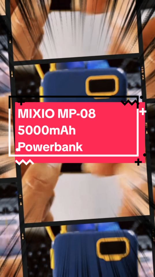 MIXIO MP-08 5000mAh Powerbank  #CapCut  #fyp  #mixiomp085000mahpowerbank Powerbank 