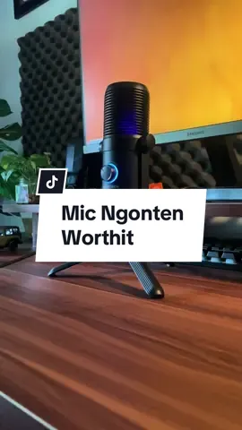 Mic ngonten nyantai tapi profesional, Soundtech 2.1 #micngonten #miccondenser #micpodcast #micmurah 