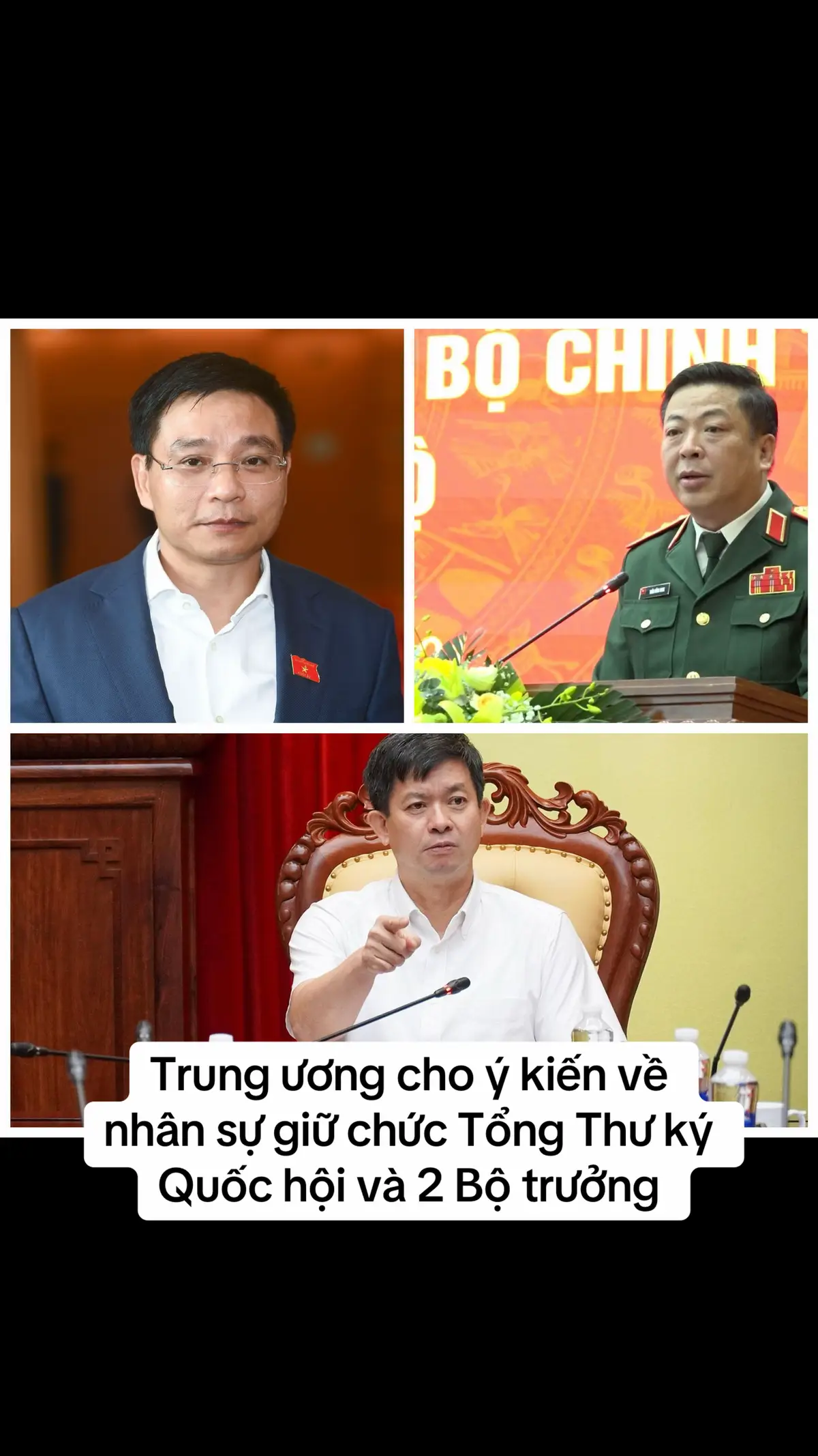 Ban Chấp hành Trung ương Đảng đã cho ý kiến về nhân sự để Bộ Chính trị quyết định giới thiệu Quốc hội khoá XV phê chuẩn chức danh Bộ trưởng Bộ Tài chính, Bộ trưởng Bộ Giao thông vận tải; bầu Uỷ viên Ủy ban Thường vụ, Tổng Thư ký Quốc hội, Chủ nhiệm Văn phòng Quốc hội. Ngày 25/11, Ban Chấp hành Trung ương Đảng khoá XIII đã họp xem xét, cho ý kiến về một số nội dung quan trọng.  Về công tác cán bộ, Ban Chấp hành Trung ương Đảng đã cho ý kiến về nhân sự để Bộ Chính trị quyết định giới thiệu Quốc hội khoá XV phê chuẩn chức danh Bộ trưởng Bộ Tài chính, Bộ trưởng Bộ Giao thông vận tải; bầu Ủy viên Uỷ ban Thường vụ, Tổng Thư ký Quốc hội, Chủ nhiệm Văn phòng Quốc hội. #quochoi #xuhuong 