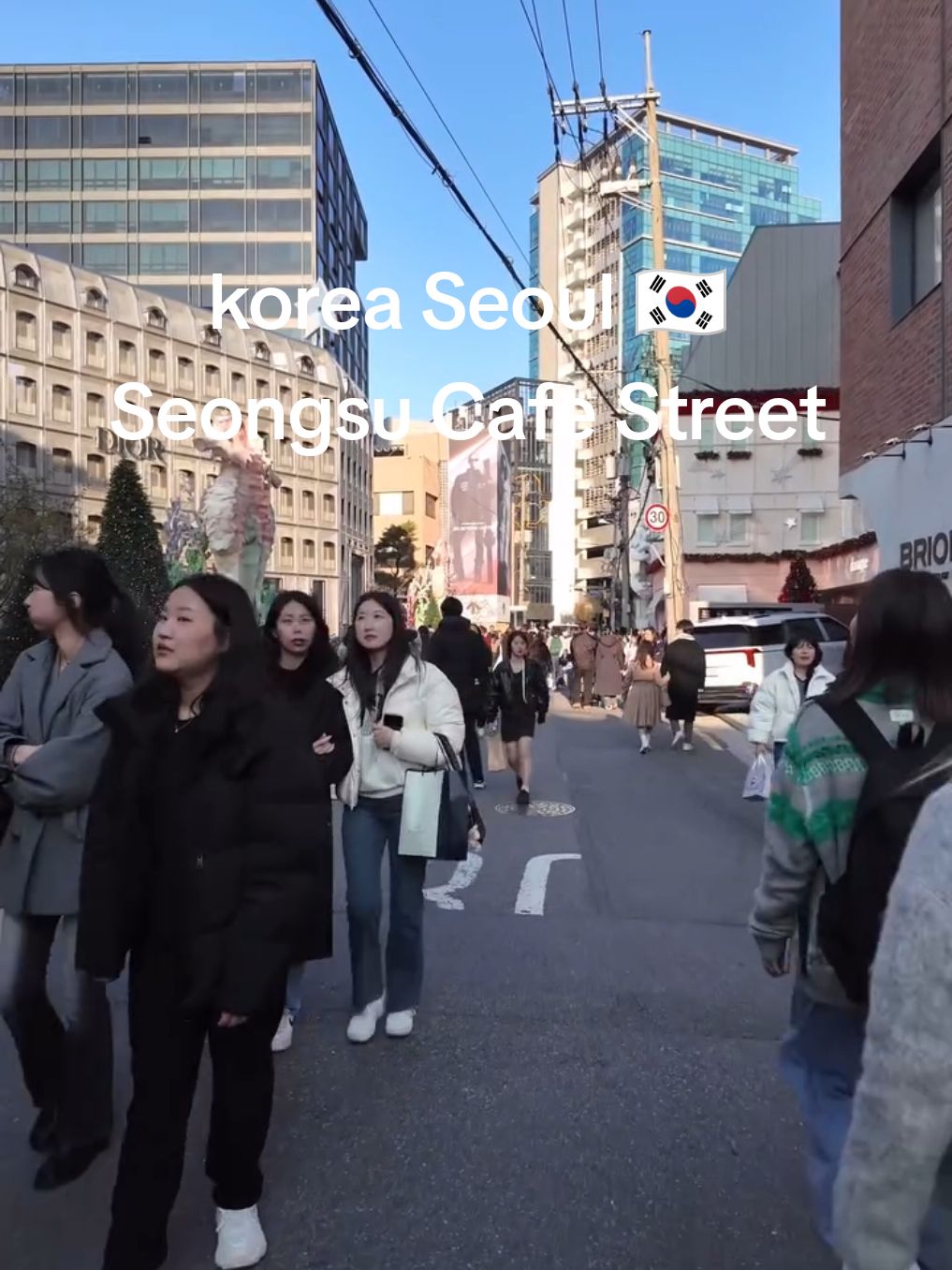 korea Seoul 🇰🇷  Seongsu Cafe Street    شارع مقهى سيونجسو هو منطقة معروفة في سيول، كوريا الجنوبية، حيث تتميز بأجوائها الحيوية والمقاهي المبتكرة. يشتهر هذا الشارع بتقديم مجموعة متنوعة من المشروبات والأطعمة، بالإضافة إلى تصميم المقاهي الفريد الذي يجذب الزوار. يعتبر مكانًا مثاليًا للاسترخاء والاستمتاع بفنجان من القهوة، كما أنه وجهة رائعة للتصوير بسبب المناظر الجذابة. هل ترغب في معرفة المزيد عن مقاهي معينة أو الأنشطة المتاحة هناك؟ #gangnam  #gangnamstreet #seoul #korea  #korea #koreatravel #koreatrip #koreaflower #koreatourism #koreatour #koreagram #pop #koreabeauty #Corée #voyageCorée #Seoul #koreanische #korealife #Koreanscenery #bts #blackpink #busan #busantrip #explore #foryou #influencer #southkorea #v #hongdae #hongdaestreet #seoul #fyp #fypage #viraltiktok #viral #tutorial #tiktok #funnyvideos #capcut #fypシ #fyppppppppppppppppppppppp 