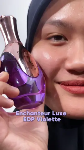 Enchanteur Luxe Violette the perfect scent for every occasion!💖 #EnchanteurMY #EnchanteurLuxe #EnchanteurEDP #EnchanteurLuxeViolette #Perfume #Perfumeviral #PerfumeViralTikTok #PerfumeTikTok #Perfumetok #PerfumeWangi ###PerfumeTahanLama #PerfumeMurahBauMahal #PerfumePemikat #ParfumWangi #MinyakWangiViral #PerfumeCheck #FragranceTikTok #FragranceAddic