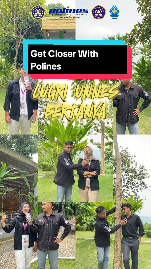 Ke-kepo an lugri UNNES akhirnya terjawab❓🙀 Penasaran dengan fakta-fakta unik, cerita menarik, dan kejutan seru dari Polines? Yuk, ikuti keseruannya di Lugri UNNES bertanya, Lugri POLINES menjawab! Dijamin bikin kamu tambah tahu dan terhibur! 🔥🎓 _____________________________ Kulik informasi lebih lanjut melalui : Email: kemenlu.bem@polines.ac.id Instagram : @lugri.bempolines Contact Person :  Harly (+62 852-2893-1865) Kementerian Luar Negeri BEM KBM POLINES Kabinet Akselerasi Karya #LugriConnection #UNNESxPOLINES #SerunyaKunjunganEksternal #PolinesPunyaCerita #fyp #unnes #polines