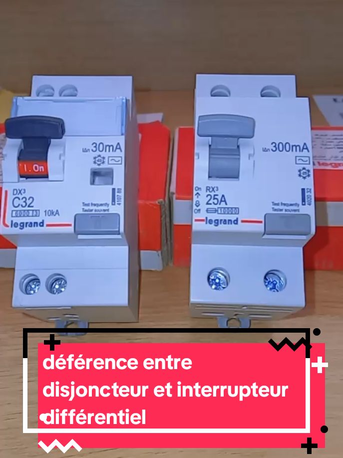 disjoncteur différentiel  interrupteur différentiel #hamidbatelec06 #france #tunisia #maroc #algeria #foryo #for #tiktokindia #creatorsearchinsights 