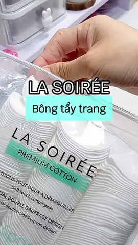 Bông tẩy trang La Soirée dùng siu muê lun mấy bà uii✨️ #bongtaytranglasoiree #lasoiree #bongtaytrang #goclamdep #viralvideo #xuhuongtiktok #xhtiktok #fyp 