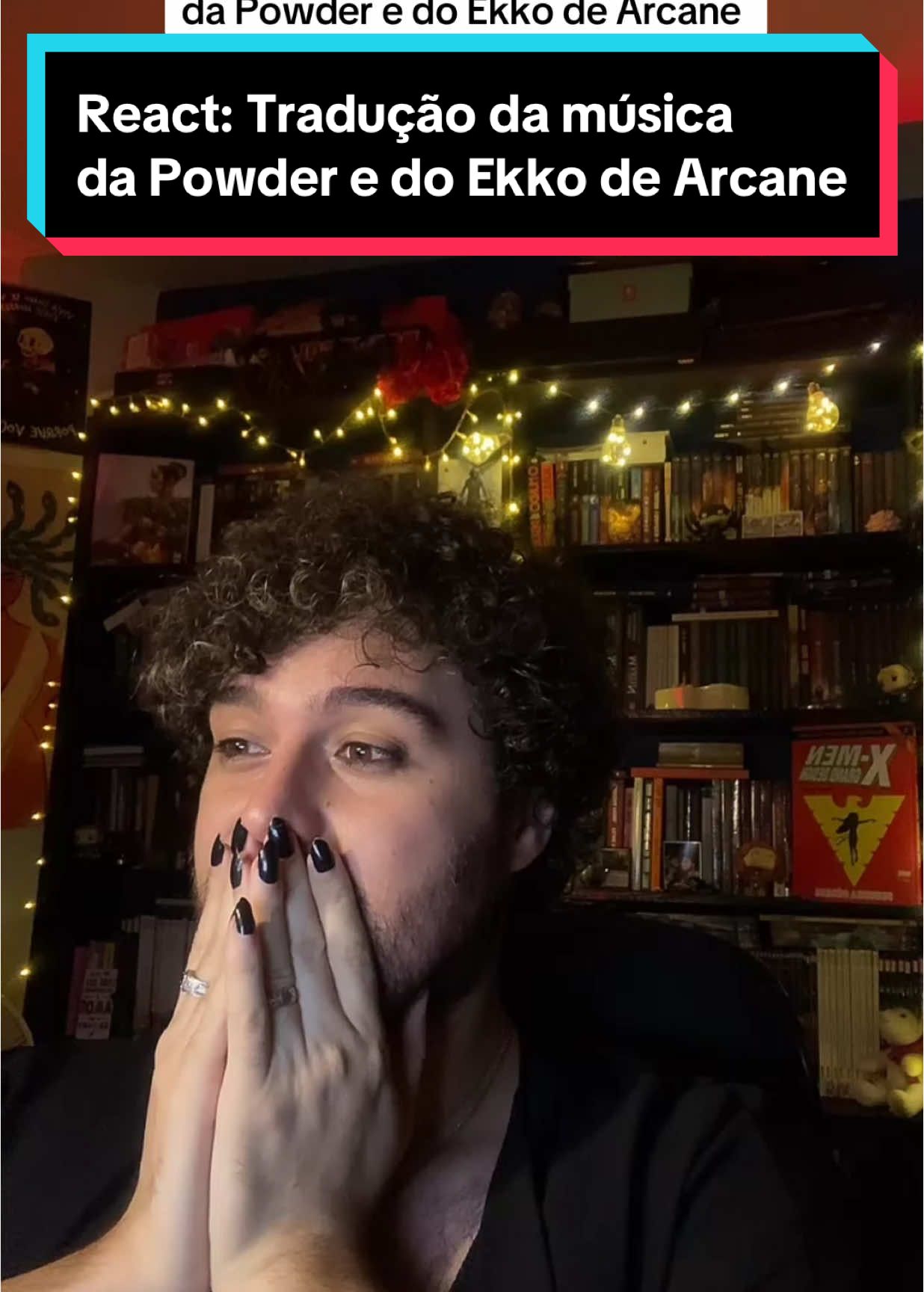 Na live de ontem, a @Camila Tessaro e a @Jules ⸆⸉ pediram para que eu procurasse a tradução da música “ma melilleure ennemie” do Stromae e Pomme, que toca durante a dança do Ekko e da Powder no episódio 7 da segunda temporada de Arcane. Eu definitivamente não tava pronto pra isso. #Arcane #LeagueOfLegends #RiotGames #Netflix #Jinx #Ekko #React #Powder 