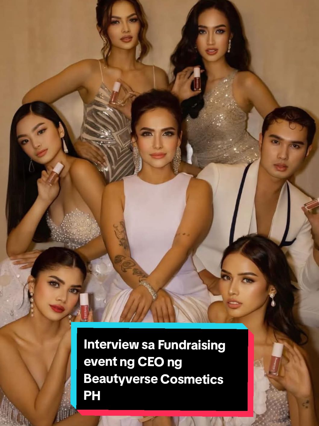 Interview sa Fundraising event ng CEO ng Beautyverse Cosmetics PH. #yummyyestakoyaki #fromjapantoyou #coffeecut #SinongHindiMapapaYESDyan #bvcwithaheartfashionshow 