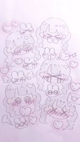 ᐡ ̳ᴗ ̫ ᴗ ̳ᐡ #イラスト#勉強 #量産型 