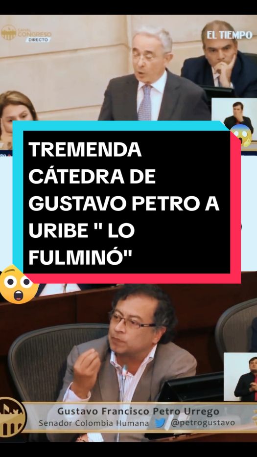 humillada Gigantesca de PETRO A URIBE 😱🔥🕵🏽 #noticiapolitica #gustavopetro #uribe #pactohistorico #centrodemocratico #petristas #petro #uribistas #politica #colombia🇨🇴