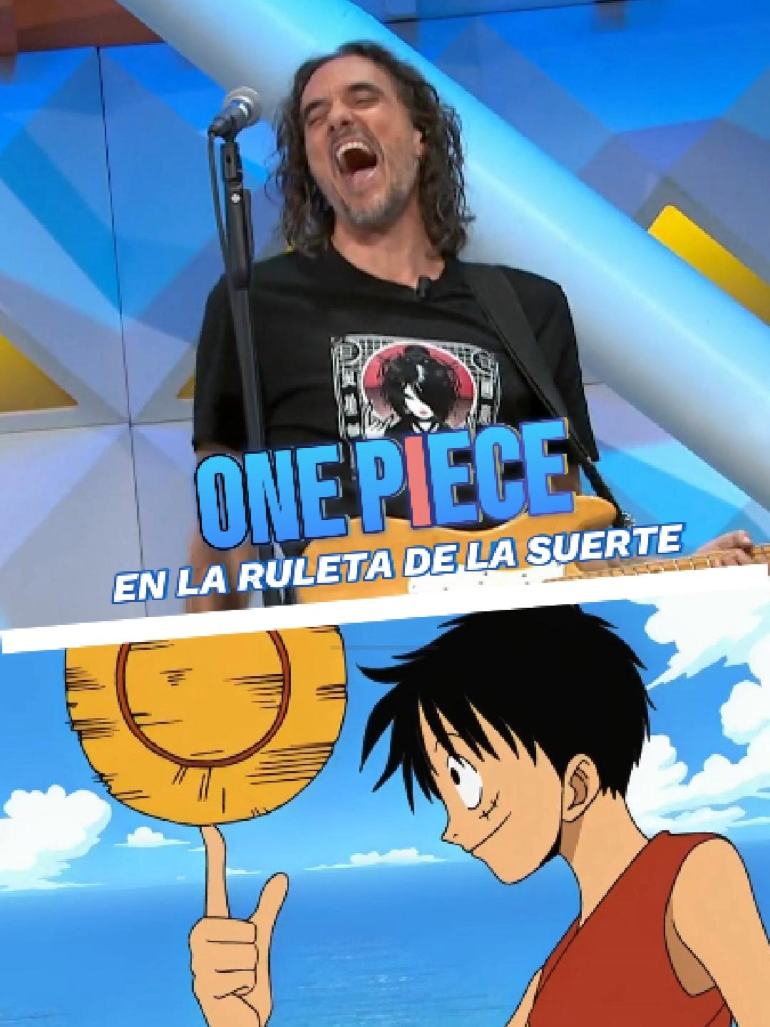 ¡One Piece vuelve a sonar en @laruletasuerte! La banda (@chbjtv) toca el opening We Are... ¡en japonés! 🏴‍☠️