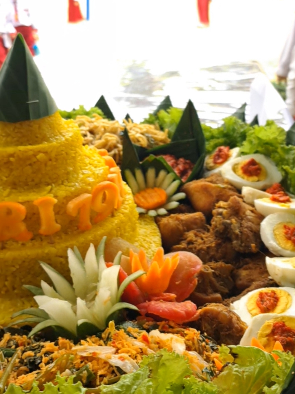 Masya allah, Ready Kreasi Tumpeng🥰 #happyteachersday 