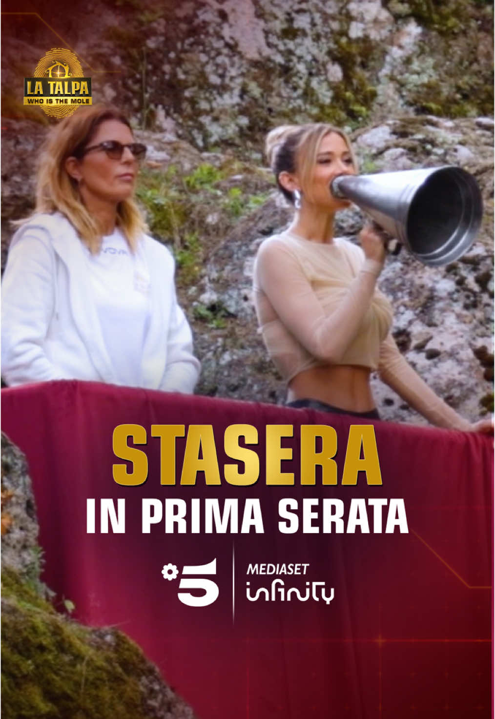 Ve lo possiamo assicurare, stasera la talpa entrerà in azione… riuscirà a sabotare il gruppo e a non farsi scoprire? 🫣 #LaTalpa vi aspetta STASERA su #Canale5 e in streaming su Mediaset Infinity! #davedere 