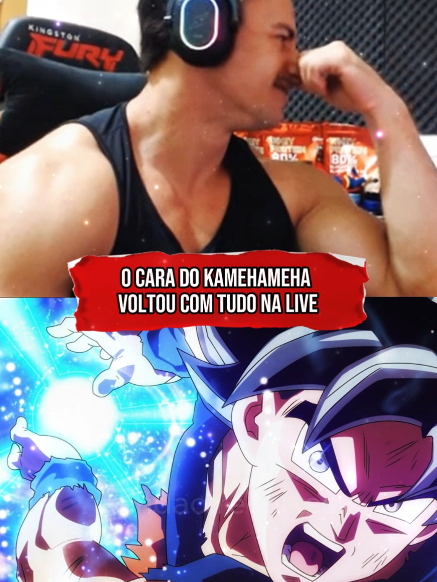 o cara do kamehameha voltou em grande estilo... #xandao #superxandao #xandão #kamehameha