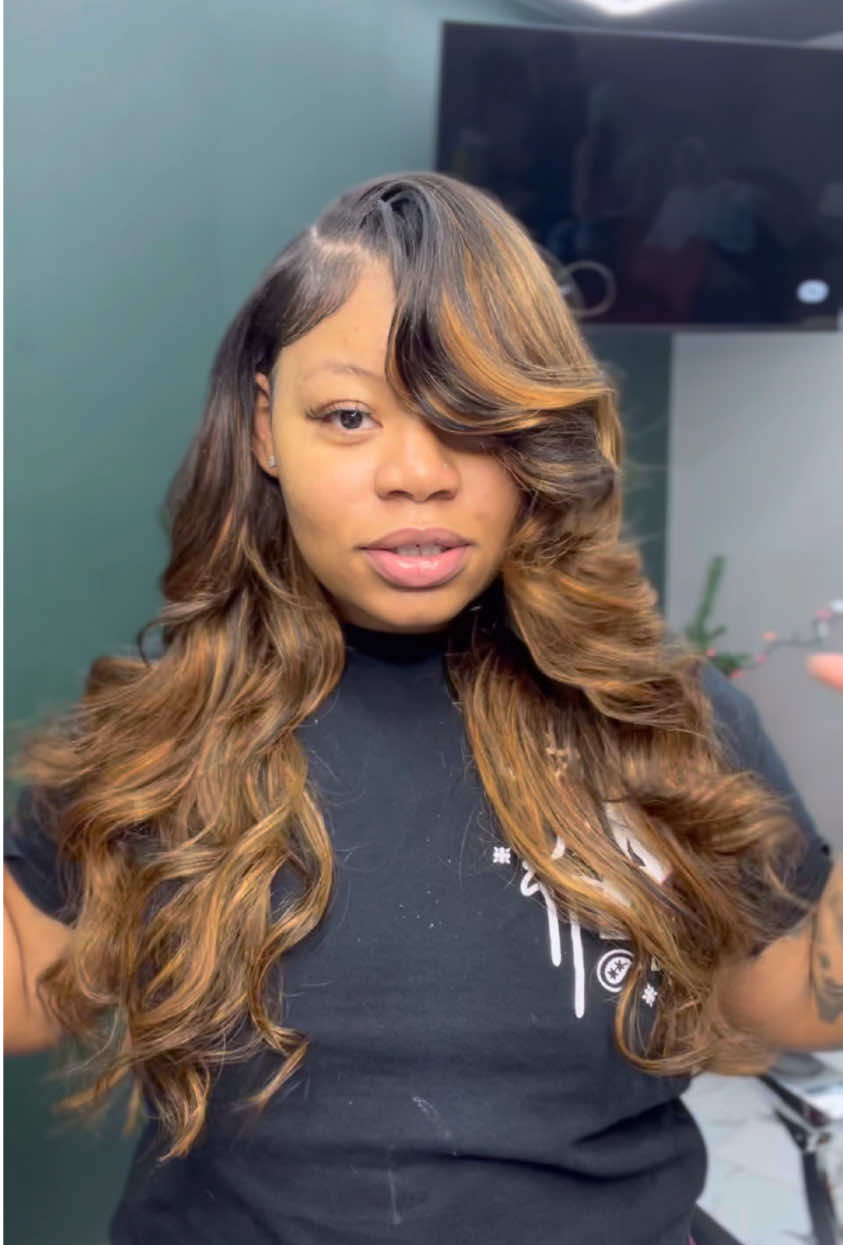 @Wequeen store hair is amazing! I’m loving my side-part quick weave using 4 bundles of 24 and 26 inches and it came colored too!!  Black Friday is coming up and they have big discounts. Click on the showcase link below to buy your quality bundles today! #quickweave #wequeen #hairbundles #hairextensions #coloredhair #TikTokShopCyberMonday #TikTokShopBlackFriday