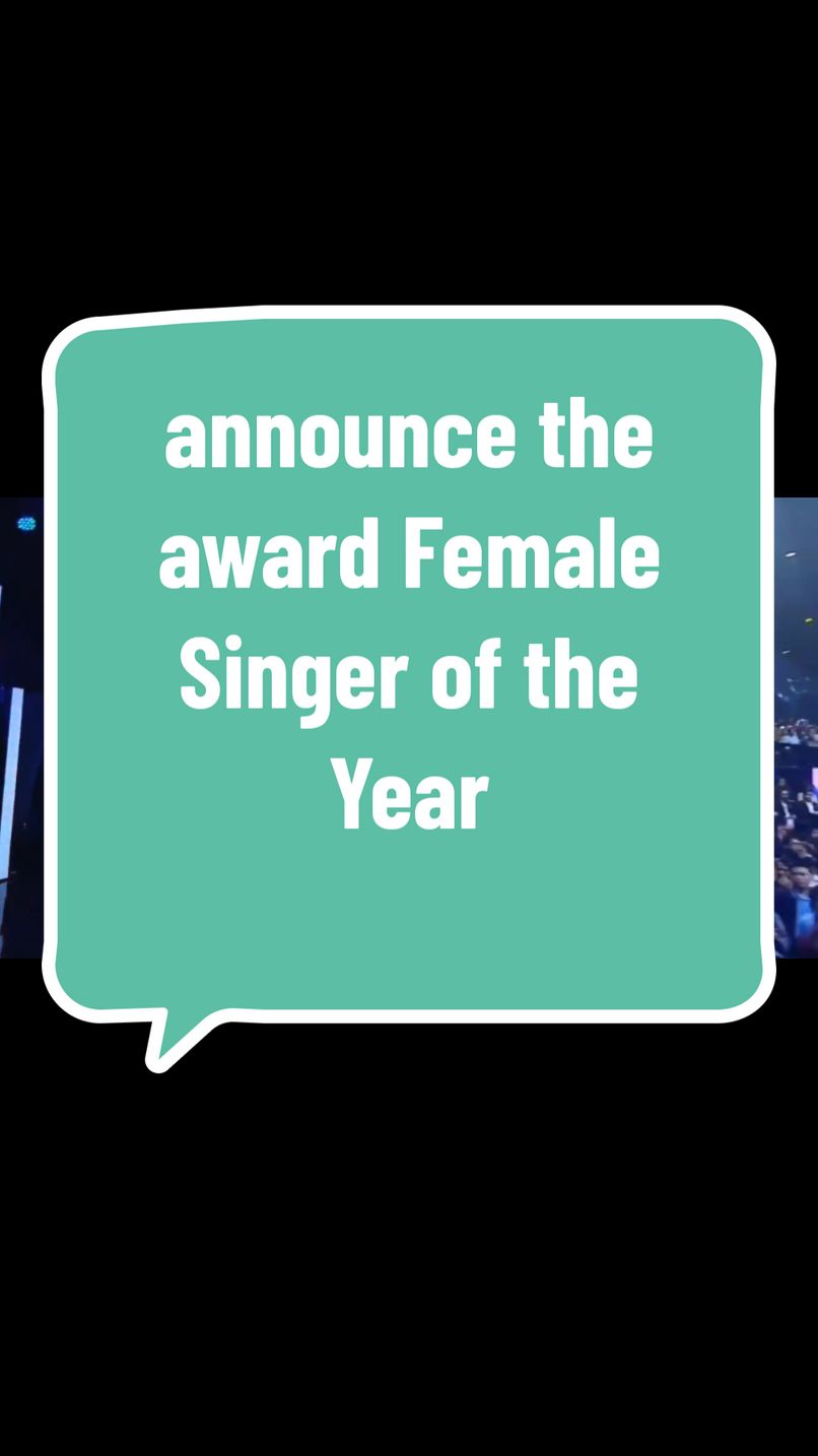 announce the award Female Singer of the Year Indonesian Music Awards 2024 #jkt48 