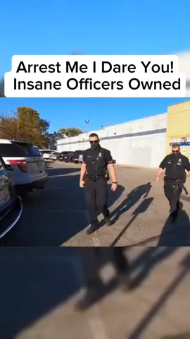 Arrest Me I Dare You! Insane Officers Owned