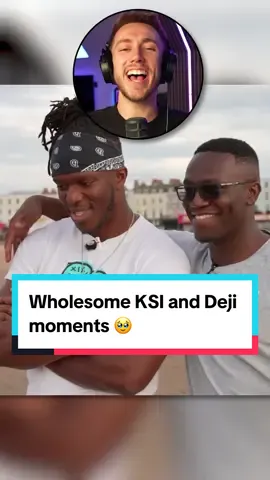 Wholesome KSI and Deji 🥹 #Miniminter #KSI #deji #sidemen #wholesome 