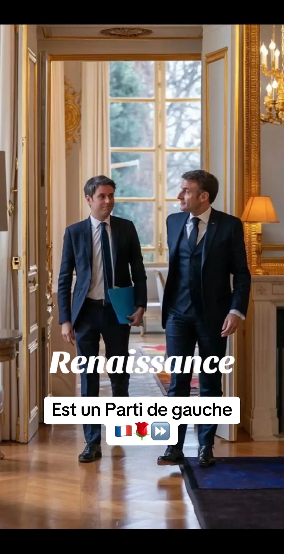 Mdr vous me ferez jamais penser le contraire ! #renaissance #attal #yaelbraunpivet #macron 