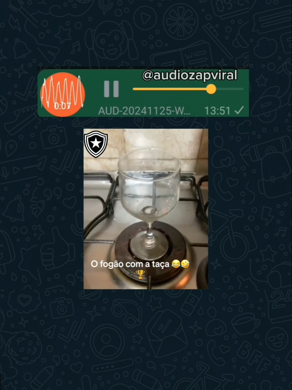 #audiosengracados #audiosvirales #whatssapstatus #audioviral #audio #whatsapp #Botafogo #libertadores #brasileirao 